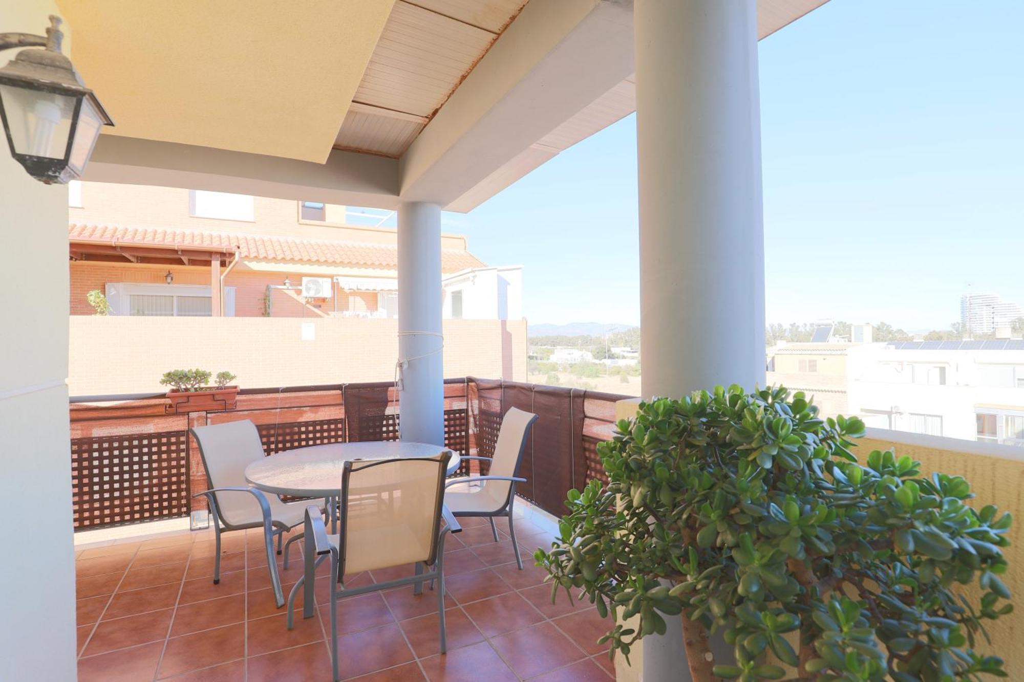 Enorme Terraza Con Vistas Al Mar By Hometels Sagunto Kültér fotó