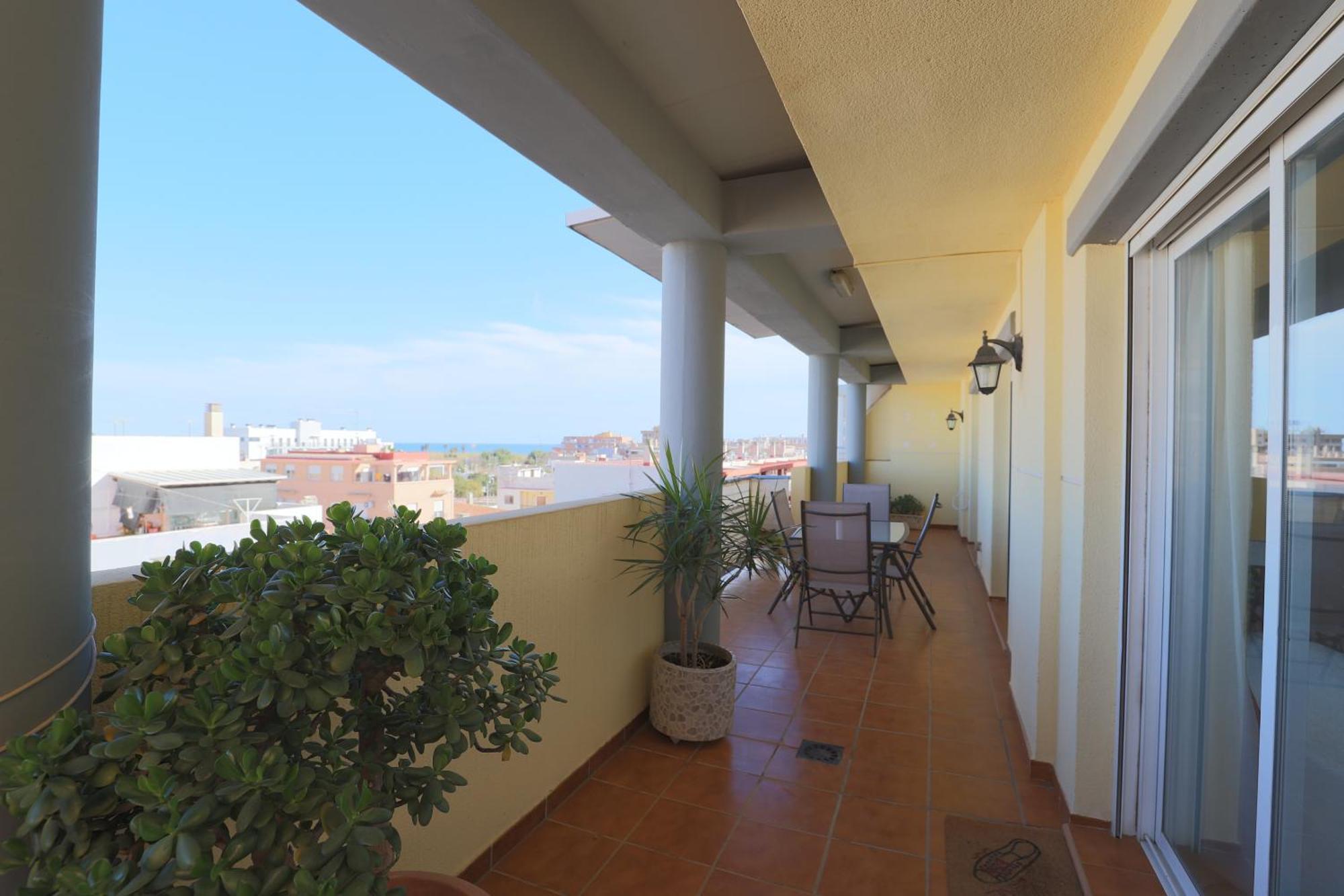Enorme Terraza Con Vistas Al Mar By Hometels Sagunto Kültér fotó